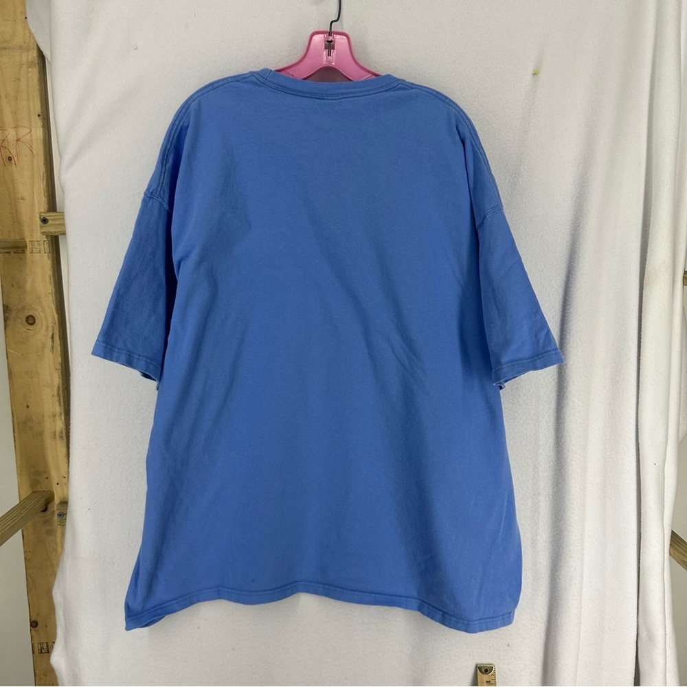Champion Embroidered Logo Short Sleeve T Shirt Mens XXL Blue - Picture 8 of 10